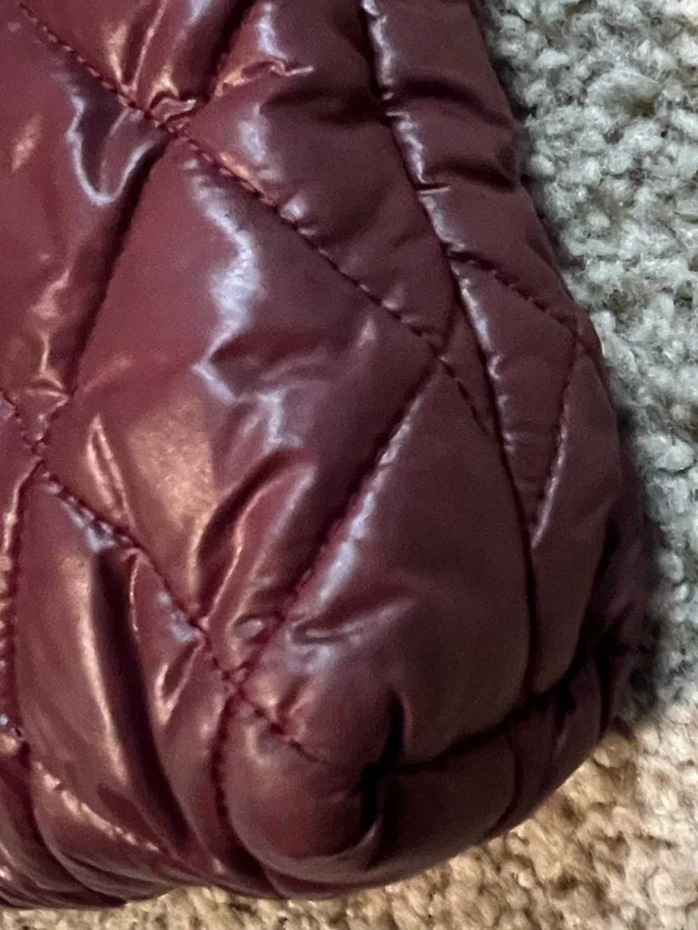 ♥️ CHANEL Coco Cocoon Burgundy Tote